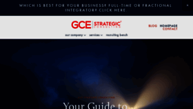What Gcestrategicconsulting.com website looked like in 2023 (1 year ago)