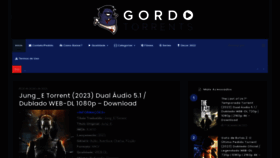 What Gordotorrents.com website looked like in 2023 (1 year ago)