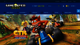What Gameovercode.com website looked like in 2023 (1 year ago)