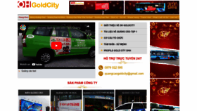 What Goldcityadv.com website looked like in 2023 (1 year ago)