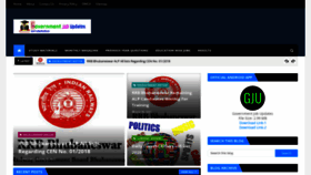 What Govtjobupdates.in website looked like in 2023 (2 years ago)
