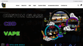 What Goodvibesglassart.com website looked like in 2023 (1 year ago)