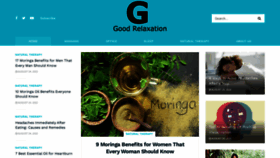 What Goodrelaxation.com website looked like in 2023 (1 year ago)
