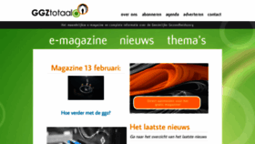 What Ggztotaal.nl website looked like in 2023 (1 year ago)