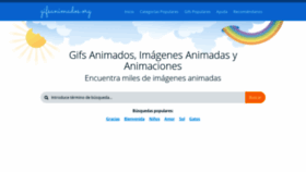 What Gifsanimados.org website looked like in 2023 (1 year ago)