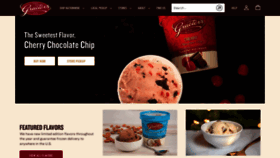What Graeters.com website looked like in 2023 (1 year ago)