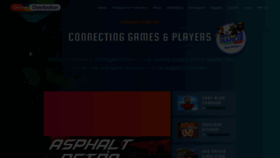 What Gamedistribution.com website looked like in 2023 (1 year ago)