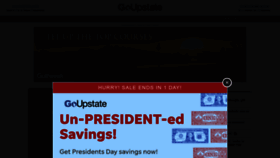What Goupstate.com website looked like in 2023 (1 year ago)