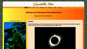 What Goodells.net website looked like in 2023 (1 year ago)