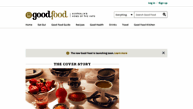 What Goodfood.com.au website looked like in 2023 (1 year ago)