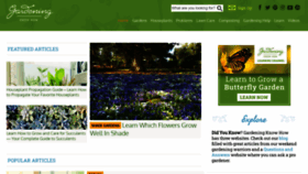 What Gardeningknowhow.com website looked like in 2023 (1 year ago)