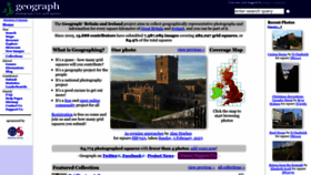 What Geograph.org.uk website looked like in 2023 (1 year ago)