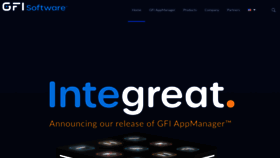 What Gfi.com website looked like in 2023 (1 year ago)
