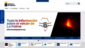 What Gobiernodecanarias.org website looked like in 2023 (1 year ago)