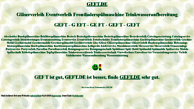 What Geft.de website looked like in 2023 (1 year ago)