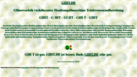 What Giht.de website looked like in 2023 (2 years ago)