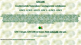 What Gnci.de website looked like in 2023 (3 years ago)