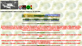 What Geschirrservice.de website looked like in 2023 (1 year ago)