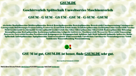 What Gsum.de website looked like in 2023 (3 years ago)