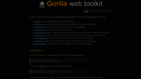 What Gorillatoolkit.org website looked like in 2023 (1 year ago)