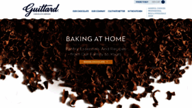What Guittard.com website looked like in 2023 (1 year ago)