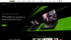 What Geforce.co.uk website looked like in 2023 (1 year ago)