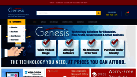 What Genesis-technologies.com website looked like in 2023 (1 year ago)