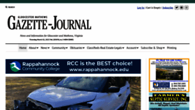 What Gazettejournal.net website looked like in 2023 (1 year ago)