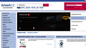 What Gamacz.cz website looked like in 2023 (1 year ago)