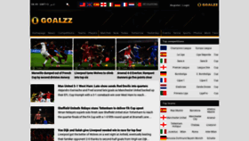 What Goalzz.com website looked like in 2023 (1 year ago)