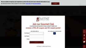 What Gourmetfoodstore.com website looked like in 2023 (1 year ago)