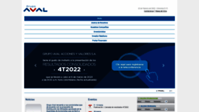 What Grupoaval.com website looked like in 2023 (1 year ago)