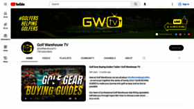 What Gw.tv website looked like in 2023 (1 year ago)
