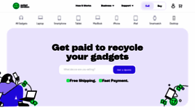 What Gadgetsalvation.com website looked like in 2023 (1 year ago)