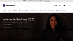 What Grantthornton.com.br website looked like in 2023 (1 year ago)