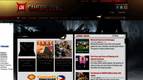 What Gamesreviews.com website looked like in 2023 (1 year ago)