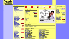 What Gazeteler.com website looked like in 2023 (1 year ago)