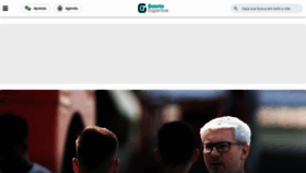 What Gazetaesportiva.net website looked like in 2023 (1 year ago)