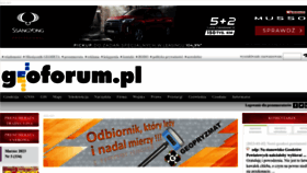 What Geoforum.pl website looked like in 2023 (2 years ago)
