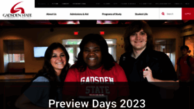 What Gadsdenstate.edu website looked like in 2023 (1 year ago)