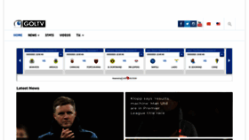 What Goltv.tv website looked like in 2023 (2 years ago)