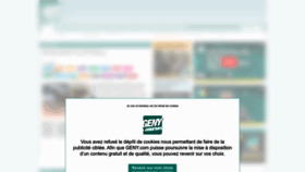 What Geny.com website looked like in 2023 (1 year ago)