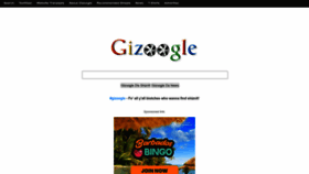 What Gizoogle.net website looked like in 2023 (1 year ago)