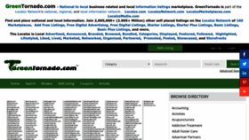 What Greentornado.com website looked like in 2023 (1 year ago)