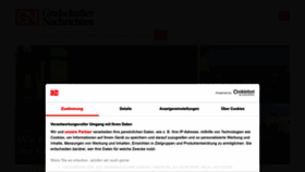 What Gn-online.de website looked like in 2023 (2 years ago)