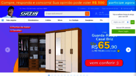 What Gazin.com.br website looked like in 2023 (3 years ago)