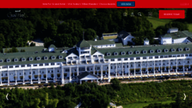What Grandhotel.com website looked like in 2023 (1 year ago)