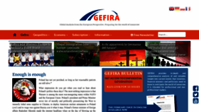 What Gefira.org website looked like in 2023 (1 year ago)