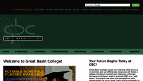 What Gbcnv.edu website looked like in 2023 (1 year ago)