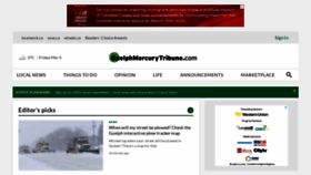 What Guelphmercury.com website looked like in 2023 (1 year ago)
